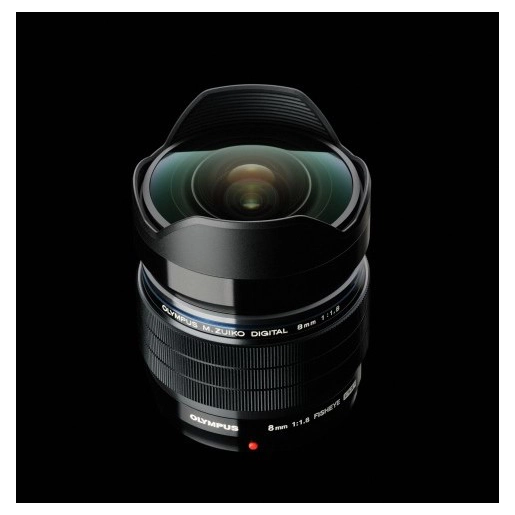 OM SYSTEM M.Zuiko Digital ED 8mm f/1.8 Fisheye Pro w/ Len...
