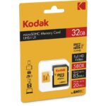 Kodak microSDHC 32GB Class10 w/ adapter