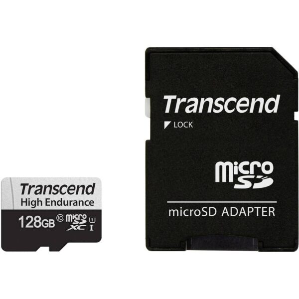 Transcend microSDXC 350V 128GB Class 10 UHS-I U1