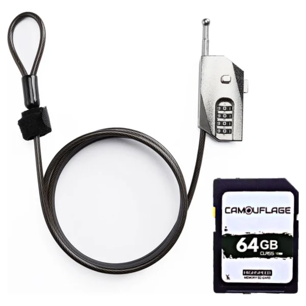 Trailcamera Lock ~SD card combination set Camouflage