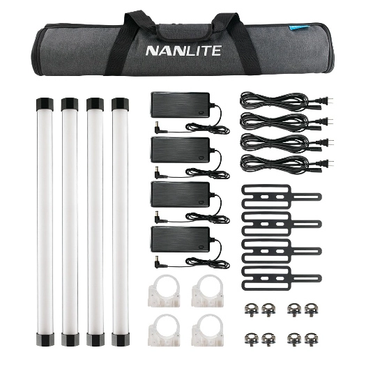 Nanlite Pavotube II 15X 4 Kit (w/ Battery)
