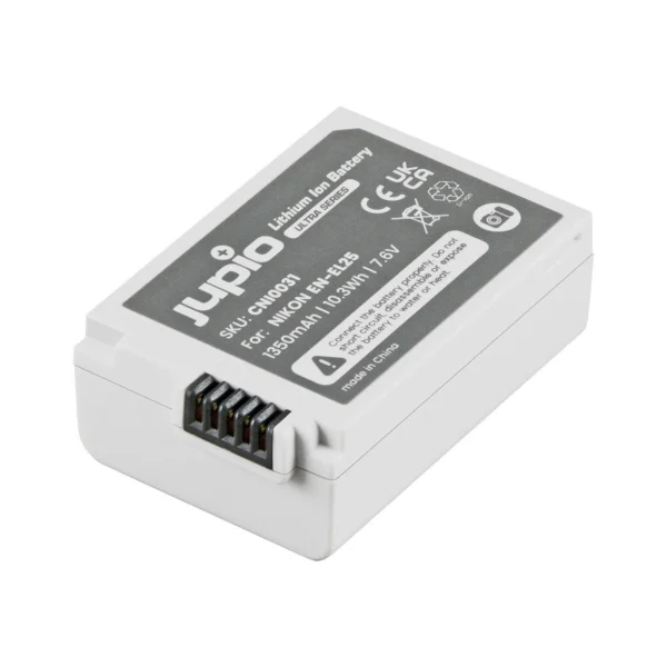 Jupio EN-EL25 *ULTRA C* (USB-C input) 1350mAh