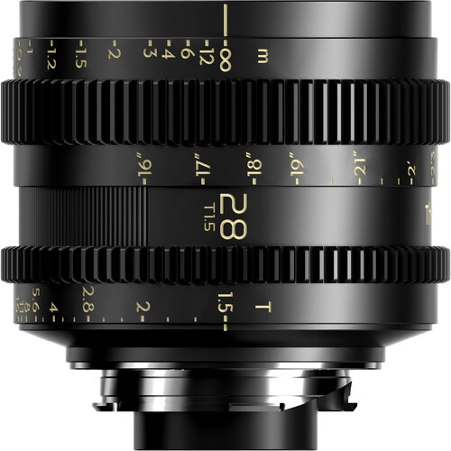Thypoch Simera-C 28mm T1.5 FF Prime Cine Lens M-Mount