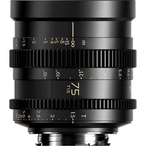 Thypoch Simera-C 75mm T1.5 FF Prime Cine Lens M-Mount