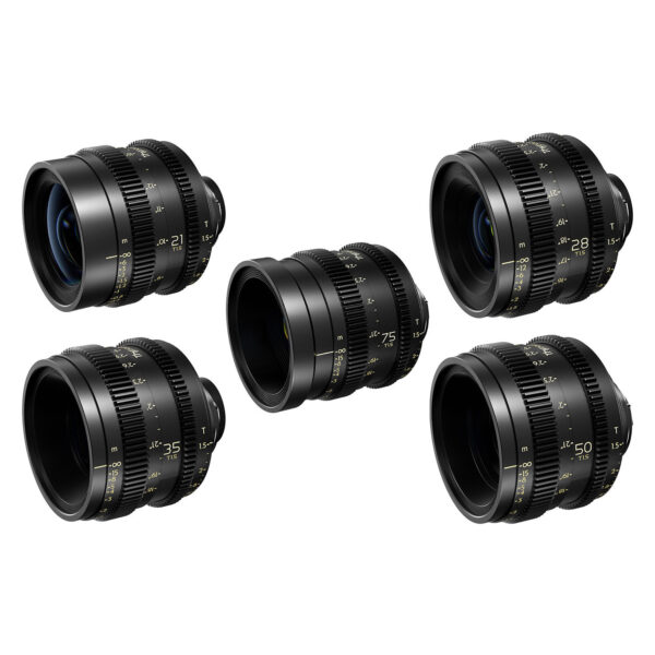 Thypoch FullFrame Cine Lens-4 Kit Simera-C 28/35/50/75mm T1.5 M-Mount