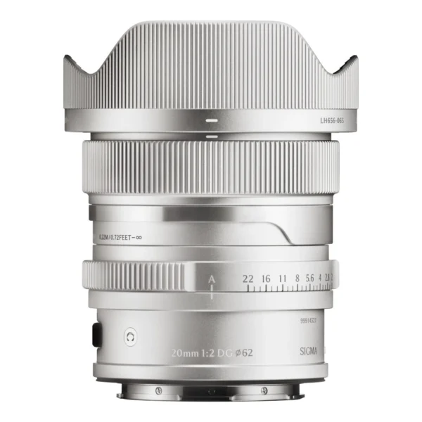 Sigma 20mm f/2.0 DG (C) Silver L-Mount