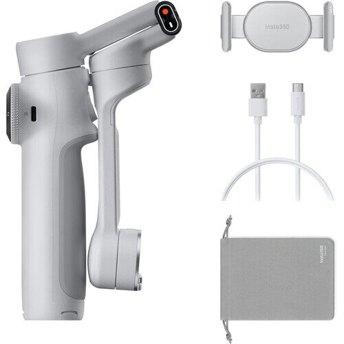 Insta360 Flow 2 AI Tracker Bundle / Stone Grey