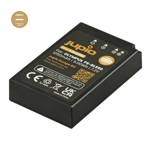 Jupio PS-BLS5 / PS-BLS50 Ultra C (USB-C Input) 1250mAh