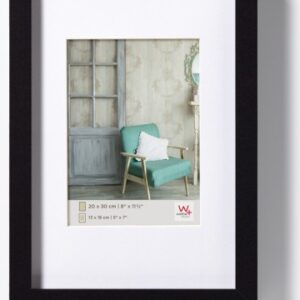 Walther Stockholm Hout 10x15 Zwart