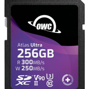 OWC Atlas S Ultra SDXC UHS-II V90 Media Card 256GB