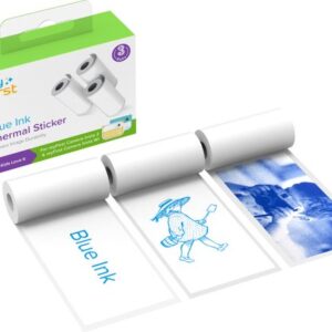 myFirst Thermal Sticker White Blue Ink
