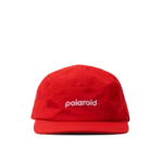 Polaroid 5 Panel Cap - Red