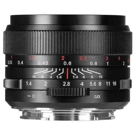 7Artisans 35mm f/1.4 Sony E-Mount MkIII FF Titanium Grijs