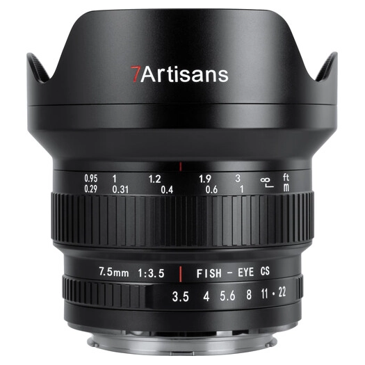 7Artisans 7.5mm f/3.5 Canon EF-Mount