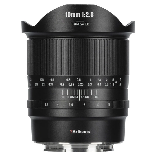 7Artisans 10mm f/2.8 Panasonic/Leica/Sigma L-Mount MkII Black