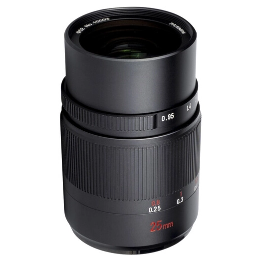 7Artisans 25mm f/0.95 Canon EOS-M-Mount | APS-C | Black