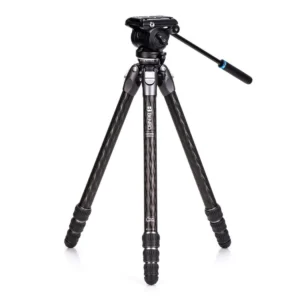 Benro Tortoise Carbon Tripod w/ S4PRO Videokop 34C Leveli...