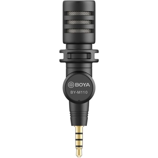Boya BY-M110 omni directional microphone 3.5mm TRRS