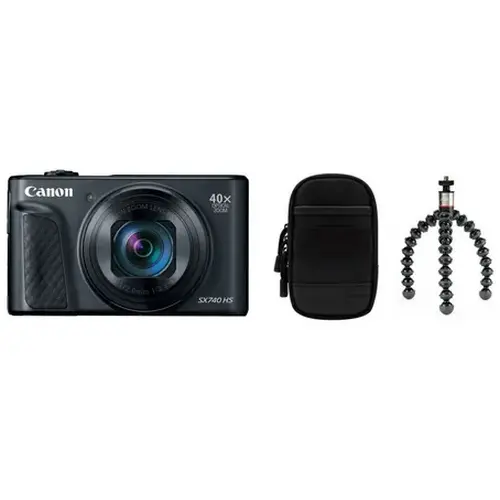 Canon PowerShot SX740 HS Lite Edition Black Travel SmallRig
