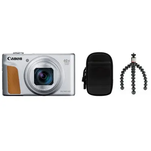 Canon PowerShot SX740 HS Lite Edition Silver Travel SmallRig