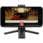 Caruba Ministar18 ministatief met phoneholder Black