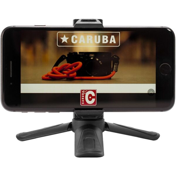 Caruba Ministar18 ministatief met phoneholder Black
