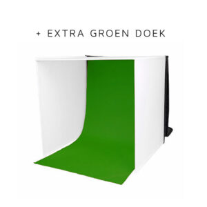 Caruba Portable Fotostudio w/ Losse LED Lampen 50X50X50cm