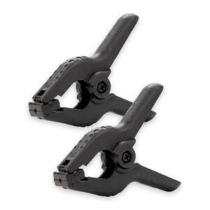 Caruba Achtergrond Klem Zwart XL (2 stuks)