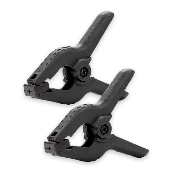 Caruba Achtergrond Klem Zwart XL (2 stuks)