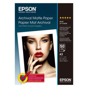 Epson Matte Archival Paper A3 50 vel
