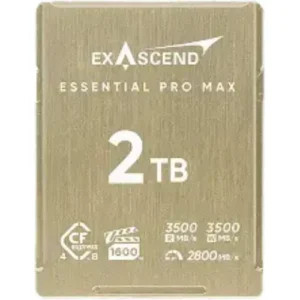 Exascend Essential Pro Max CFexpress Type-B 4.0 2TB