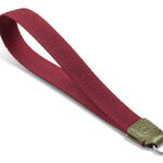 Leica Wrist Strap, fabric, leather, cognac - petrol D-Lux 8