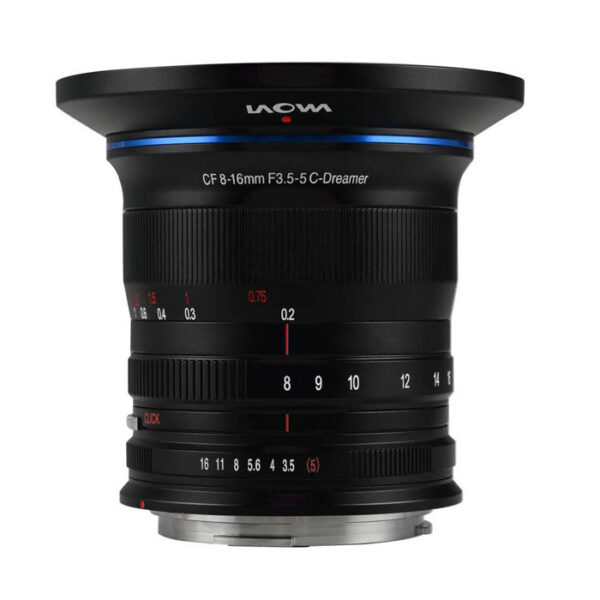 Laowa 8-16mm f/3.5-5 Zoom CF Lens - Canon RF (Lao-0816-RF)