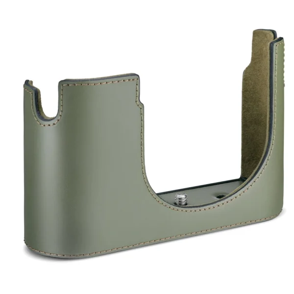 Leica Halfcase Q3, leather, olive green