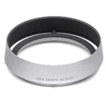 Lens Hood Q3, round, aluminium, silver anodized finish