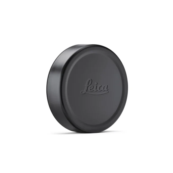 Lens cap Q, E49, aluminium, black anodized finish