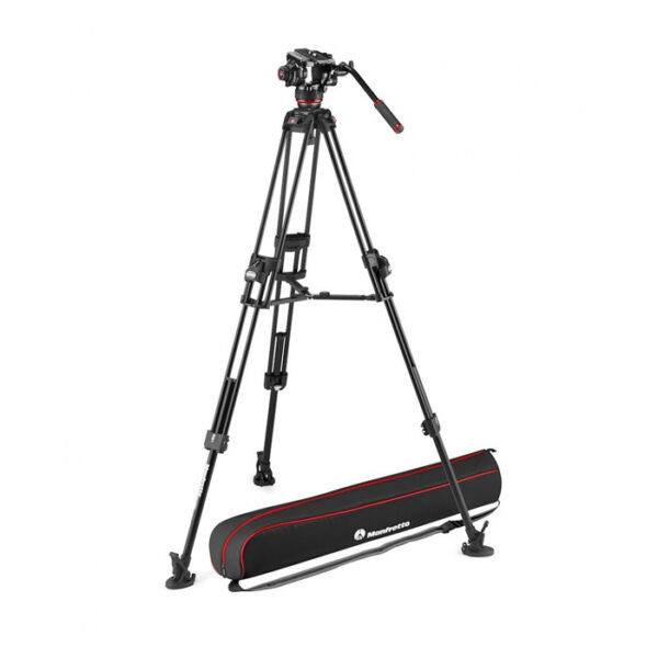 Manfrotto 504X & Alu Fast Twin Tripod