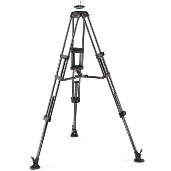 Manfrotto Cf twin ms tripod 100/75mm