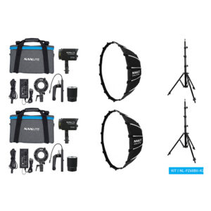 Nanlite Forza 60B II Bi-Colour LED Dual Kit (w/ Light Sta...