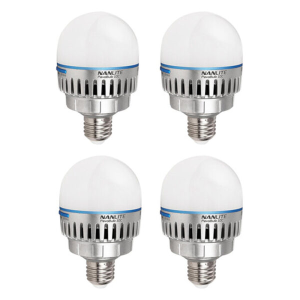 Nanlite Pavobulb 10C Quad Kit