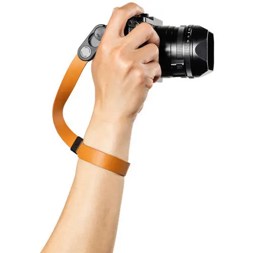 Peak Design Cuff Leather Camera Strap Wrist Amber