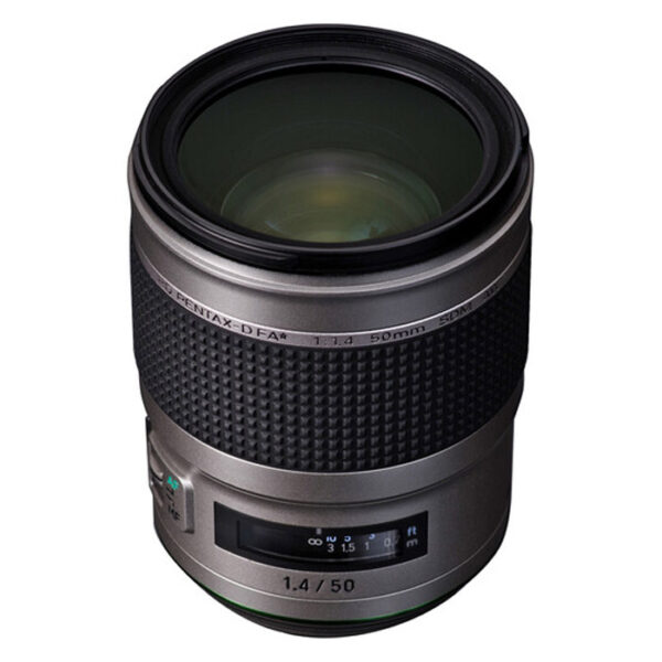 Pentax D FA 50mm F1.4 SDM AW Silver