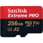 SanDisk Extreme Pro MicroSDXC 256GB 200/140 MB/s A2 V30 +SD Adapter A
