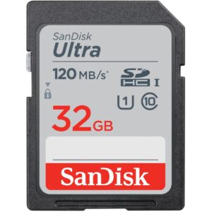 SanDisk SDHC Ultra 32GB 120MB/s CL10