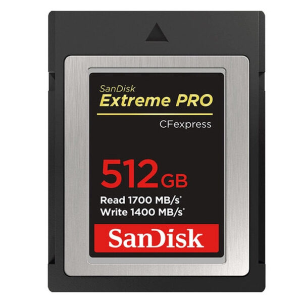 Sandisk CFexpress Extreme Pro 512GB 1700/1200MB/s type B