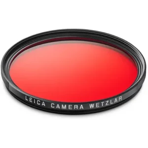 Slim filter, red, E49, black