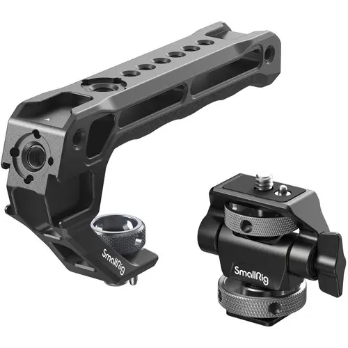 SmallRig 5322 Top Handle w/ Monitor Support Kit (Compatible w/ Cold Shoe)