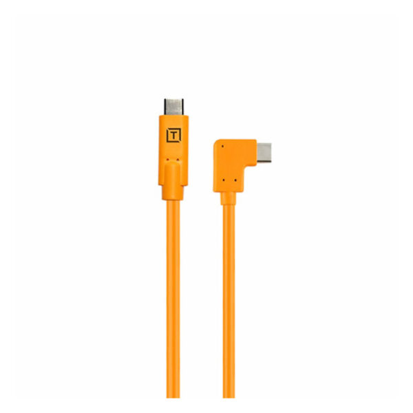 TetherTools TetherPro Right Angle USB-C To USB-C Pigtail ...