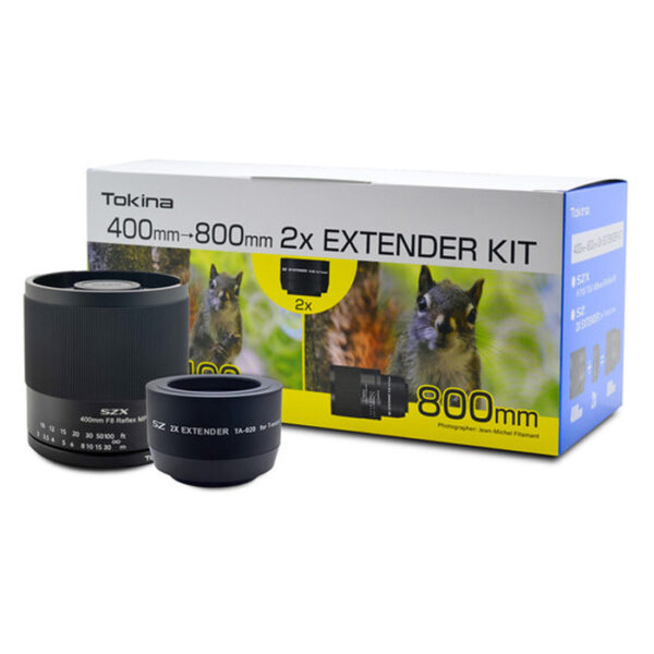 Tokina SZX Super Tele 400mm f/8.0 Reflex MF Nikon Z + 2X Extender