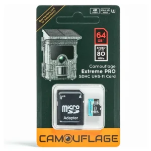 Trailcamera SD card 64gb Camouflage